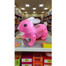 Famemus Accessory Işıklı ve Sesli Yürüyen Sevimli Hayvan Tavşan Oyuncak