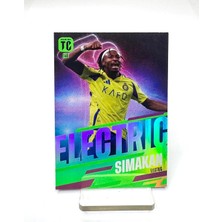 Simakan Electric Panini Top Class Futbolcu Kartı