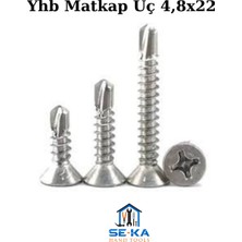 Seka Hand Tools Yhb Matkap Uç 4,8X22 Çinko 50 Adet