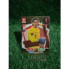 Panini Yann Sommer Top Keeper 2022 Katar Dünya Kupası Oyun Kartı
