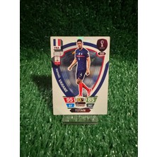 Panini Raphael Varane Titan 2022 Katar Dünya Kupası Oyun Kartı