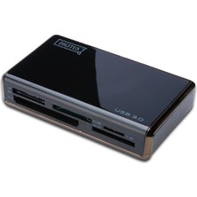 Digitus Usb 3.0 Kart Okuyucusu, Compact Flash (Cf), Memory Stick (Ms), M2, Msxc, Mspro-Hc, Secure Digital (Sd / Sdhc), Mini Sd, Micro Sd (Trans-Flash), Mmc, Sdxc Hafıza Kartları İle Uyumlu