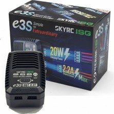 Skyrc Isg E3 Lıpo Şarj Cihazı 2s-3s Lithium Balance Charger
