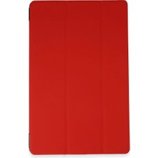 KSB Store Ipad Pro 13 (2024) Kılıf Tablet Smart Kılıf - Kırmızı