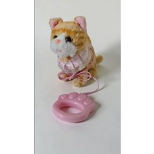 Famemus Accessory Ses Kayıt Eden Miyav Sesi Başını ve Kuyruk Sallayan Kedicik Boyut 17 cm Orta Boydu
