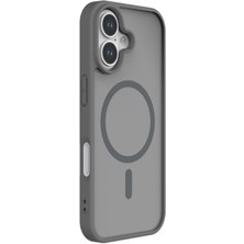 Crocus Safegrıp IPHONE 17 Magsafe Ozellıklı Rubber Kılıf Grı