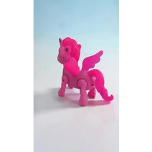 Famemus Accessory Sesli ve Işıklı Yürüyen At BOYUT:17CM Doğum Günü Hediyelik Ürün