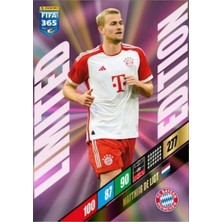 Panini Adrenalyn Xl Fıfa 365 2024 Limited Edition Matthijs De Ligt (Fc Bayern München)