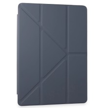 KSB Store Samsung Galaxy Tab A9 Plus Kılıf Kalemlikli Mars Tablet Kılıfı - Lavender