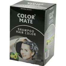 Go İthalat COLOR MATE 10PCS SİYAH SAÇ BOYAMA ŞAMPUANI