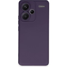 KSB Store Xiaomi Redmi Note 13 Pro Plus Kılıf Nano Içi Kadife Silikon - Mor