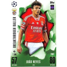 Topps Joáo Neves Breakthrough Baller Match Attax Extra 2023-2024