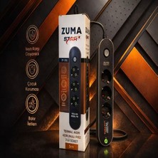 Zuma 3'lü  Akım Korumalı Priz 5mt
