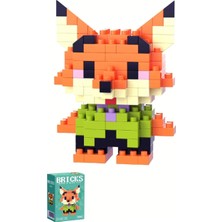 Margo Toys Bricks 3D Puzzle Yapı Blokları Seti - Nick Wilde