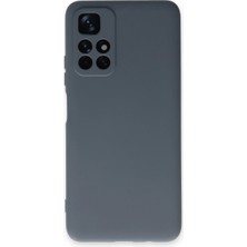 KSB Store Xiaomi Redmi Note 11T Kılıf Nano Içi Kadife Silikon - Gri