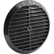 Made Doğalgaz Cam Menfezi SIYAH175MM