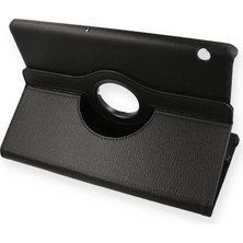 KSB Store Huawei Mediapad T5 10 Kılıf 360 Tablet Deri Kılıf - Siyah