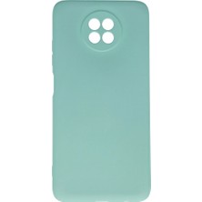 KSB Store Xiaomi Redmi Note 9 5g Kılıf Nano Içi Kadife Silikon - Turkuaz
