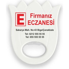 Hedef Plus 20 Adet Açacak Magnet Lale Model, Eczane Firmalarına Özel, Eczane Magnet,