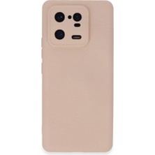 KSB Store Xiaomi Mi 13 Pro Kılıf Nano Içi Kadife Silikon - Pudra