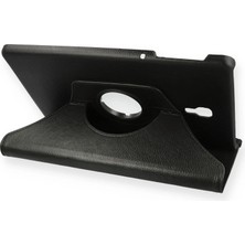 KSB Store Samsung Galaxy T590 Tab A 10.5 Kılıf 360 Tablet Deri Kılıf - Siyah