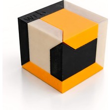Formzen 3D Yazıcı Pla Puzzle Küp – Zeka Oyunu | Modüler Geometrik Tasarım | Dekoratif ve Eğitici Ürün