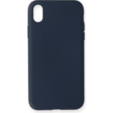 KSB Store Iphone Xr Kılıf Nano Içi Kadife Silikon - Lacivert
