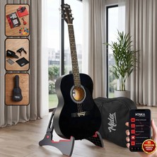 Midex RG-550BK Pack Siyah 40 İnç Akustik Gitar Seti 4/4 Yetişkin