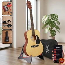 Midex RG-550NT Pack Natural 40 İnç Akustik Gitar Seti 4/4 Yetişkin