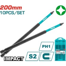 Total 200MM DARBELİ  PH1 BİTS UCU SETİ - TACIM16PH183