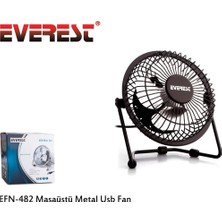 Everest EFN-482 Metal Usb Vantilatör