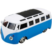 Maxx Wheels Sesli ve Işıklı Minibüs 14 Cm. - Mavi