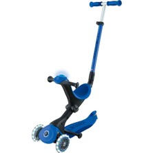 3in1 Globber Go Up Deluxe 3 Tekerlekli Katlanabilir Işıklı Lacivert Scooter