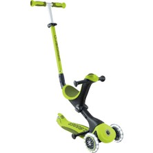 3in1 Globber Go Up Deluxe 3 Tekerlekli Katlanabilir Işıklı Yeşil Scooter