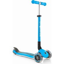 Globber Primo 3 Tekerlekli Katlanabilir Mavi Scooter