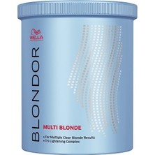 Wella Blondor 800 gr Toz Açıcı Naturel Açıcı Renk ile 7 Tona Kadar Açma Etkisi