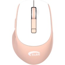 Elba B554 Pembe-Beyaz 6d 2.4ghz Kablosuz Mouse