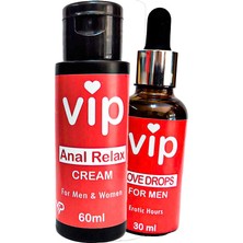 Vıp Kadın Erkeklere Analrahatıetici Krem+Erkekıere Özel Cinseldamla