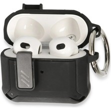 Eco Port Apple Airpods 3 (3.nesil) Truva Kılıf - Siyah