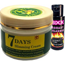 7days Slimming Vücut Bakım Fitkremi + Sıxx Göğüsşekillendirici Krem 60 ml