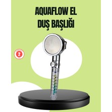 Eco Port Basınçlı El Duşu Başlığı – Döner Pervaneli, Göz Kamaştıran Yağmur Etkisi