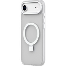 Crocus Shıeldx IPHONE 17 Aır Magsafe Ozellıklı Rıng Standlı Kılıf Seffaf