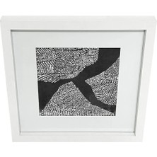 GoodHome Fotoğraf Çerçevesı Beyaz 40X40 cm