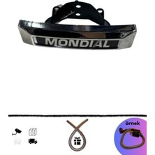 GMS Cg Mondial Ön Amblem Nikel - Bağlantılar Dahil Plastik (+Buji Kablo Kılıfı)