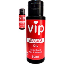 Vip 60 ml Naturel Erotikmasaj Yağı Yanında Analrelax Cream