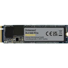Intenso 500GB Premium Gen.3x4 NVMe 1.3 SSD 2100MB-1700MB-s Ssd Harddisk