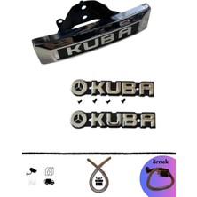 GMS Cg Çita Kuba Depo Yazısı Siyah + Kuba Plastik Ön Amblem Bağlantılar Dahil (+Buji Kablok Kılıf)