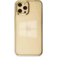 Eco Port Apple Iphone 12 Pro Max Kılıf Element Silikon - Gold
