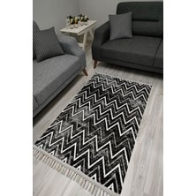 Kilim Home Cotton Serisi Dekoratif Dokuma Taban Saçaklı Kilim