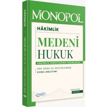 Monopol Yayınları 2026 Hakimlik Medeni Hukuk Ders Notları ve Soruları
